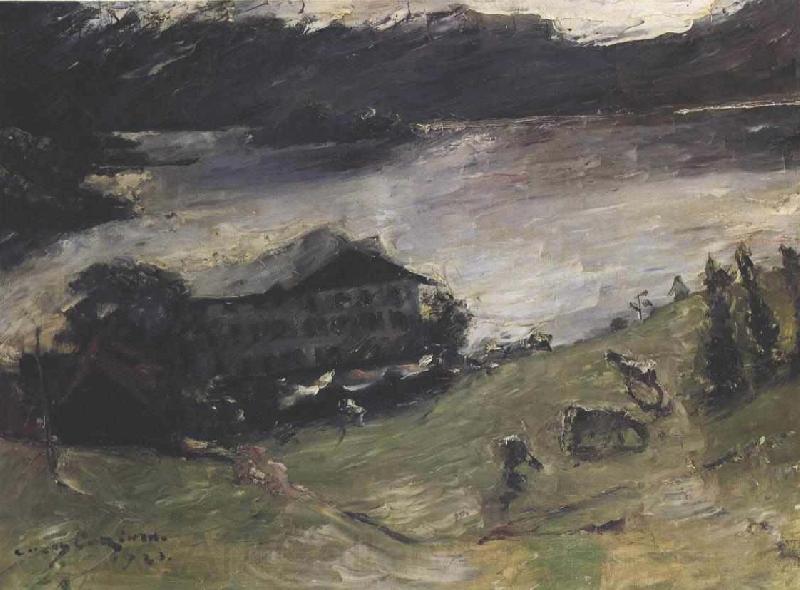 Lovis Corinth Motive from Walchensee France oil painting art